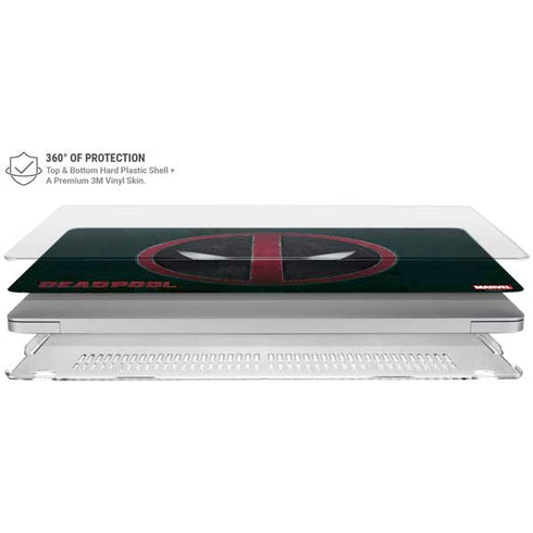 Marvel Deadpool Legacy Deadpool Logo MacBook Air 15in (2023-2025) Case plus Skin